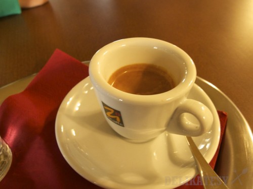 Espresso v Hoteli Bristol